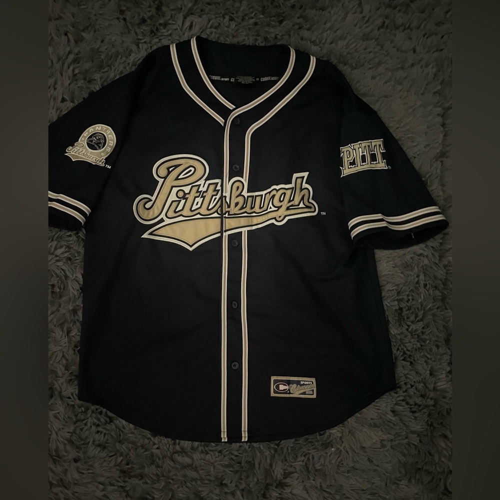 COPY - Pittsburgh Panthers baseball style jersey